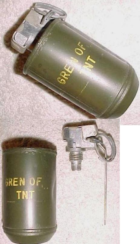 Belgian OF TNT Grenade